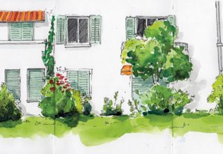 Ein Quartier im Wandel – Zeichnungen aus dem Himmelrich