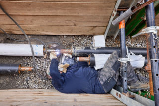 Fernwärmeanschluss Stollberghalde